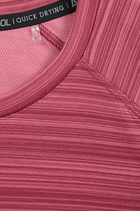 Endurance Striped Womens Tee