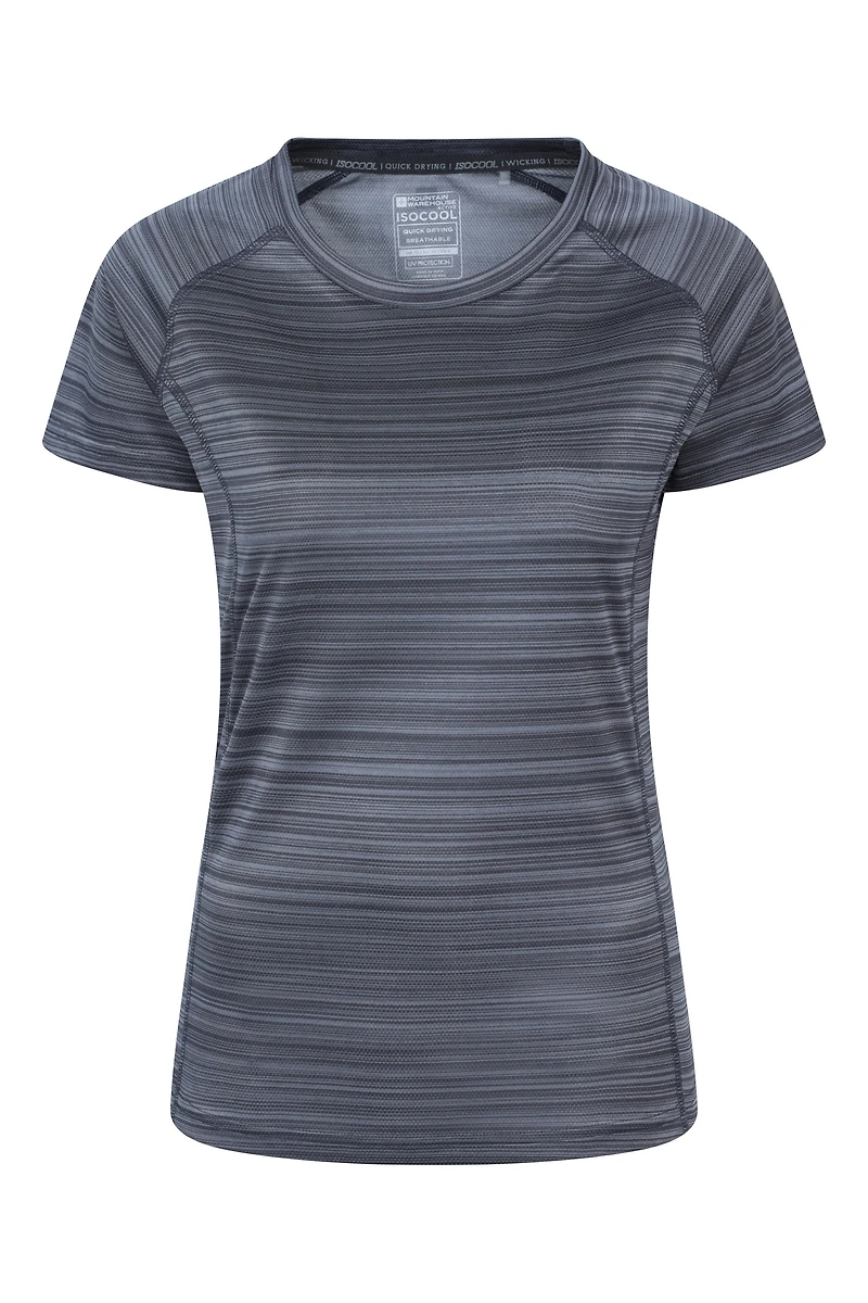 Endurance Striped Womens Tee