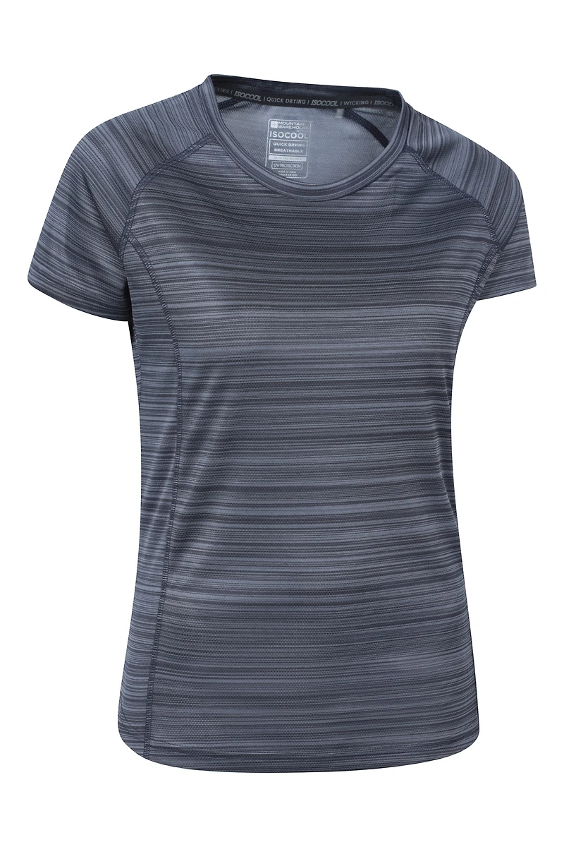 Endurance Striped Womens Tee