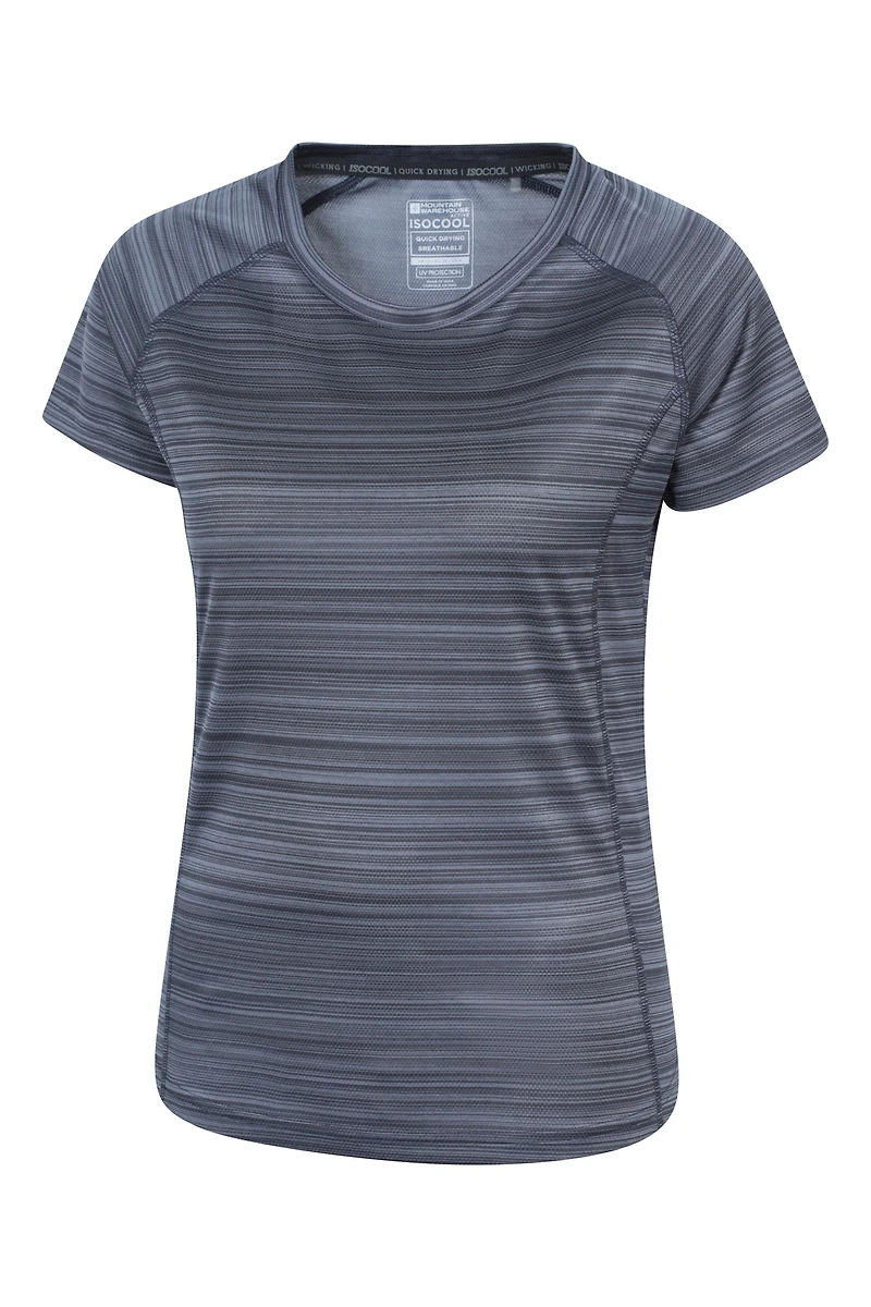 Endurance Striped Womens Tee
