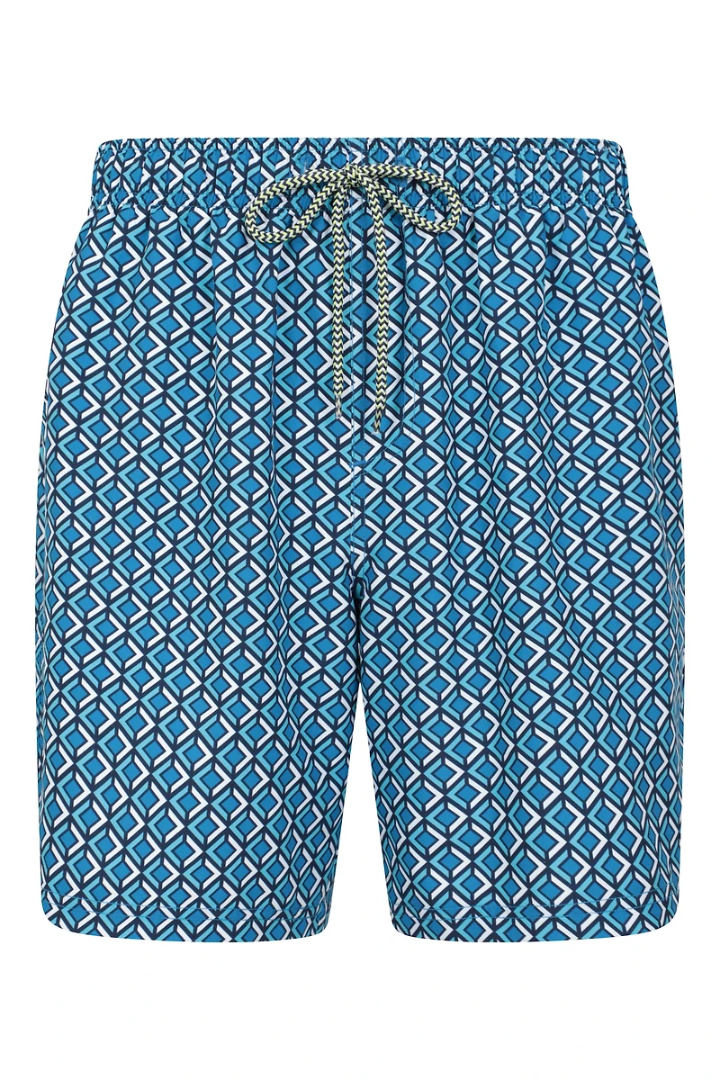 Aruba Printed Mens Swim Shorts