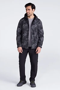 Exodus Printed Mens Showerproof Softshell Jacket