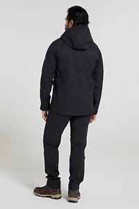 Exodus Printed Mens Showerproof Softshell Jacket