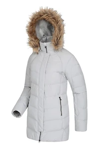 Isla II Womens Long Down Jacket