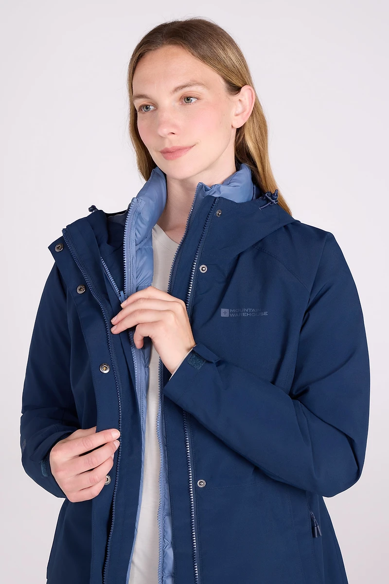 Alaskan Womens 3 1 Long Jacket