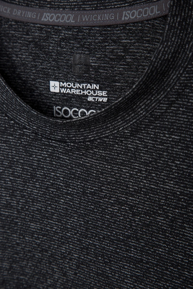 Agra IsoCool Mens Striped Top