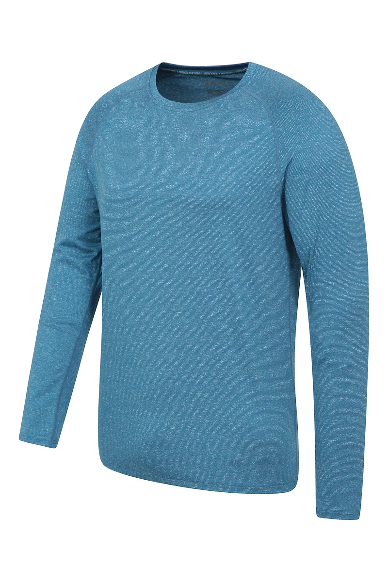 Agra IsoCool Mens Striped Top