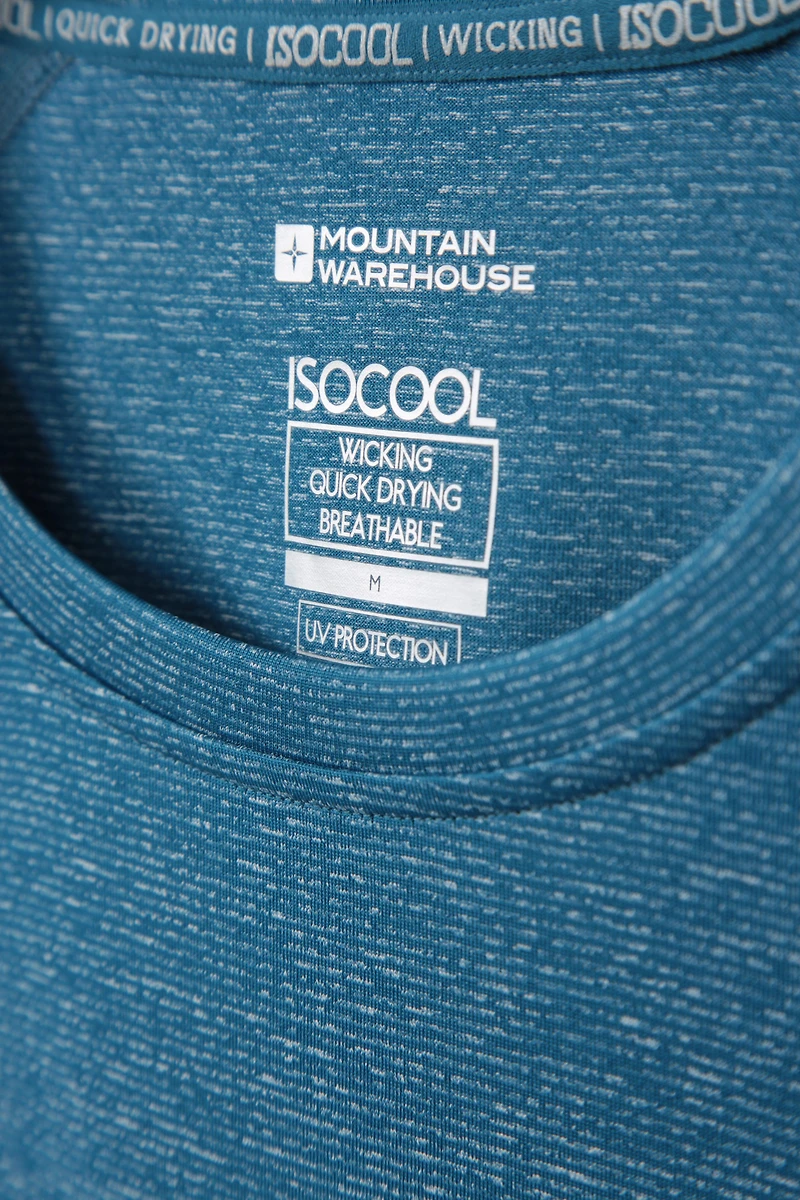 Agra IsoCool Mens Striped Top