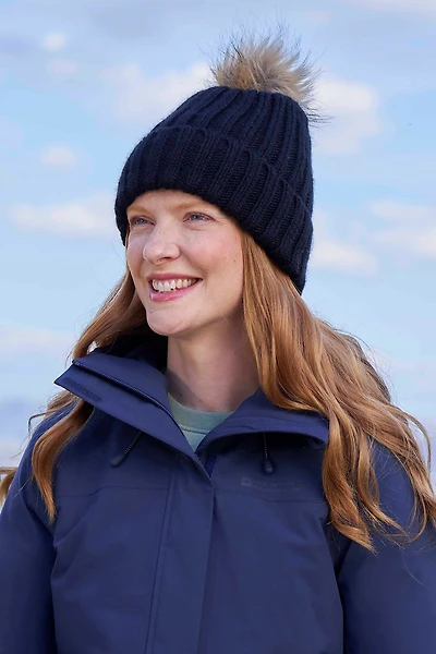 Geneva Sherpa Lined Womens Thermal Beanie