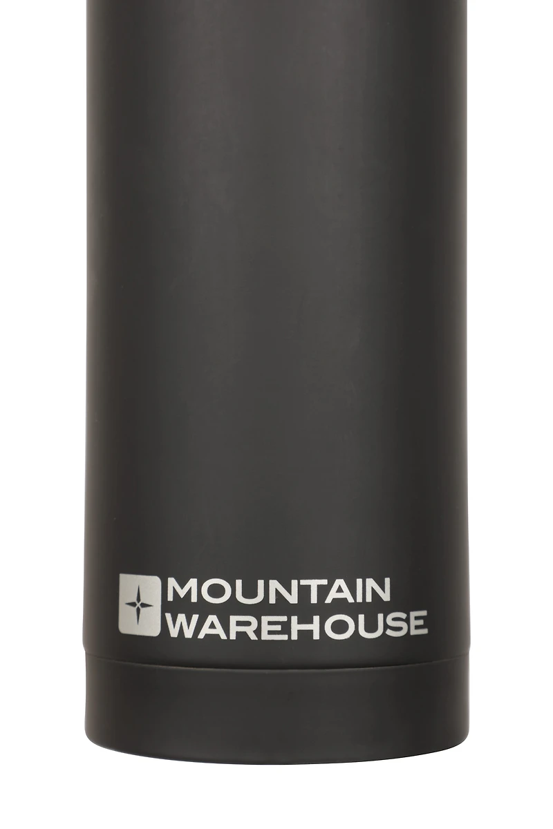 Double Walled Rubber Finish Flask
