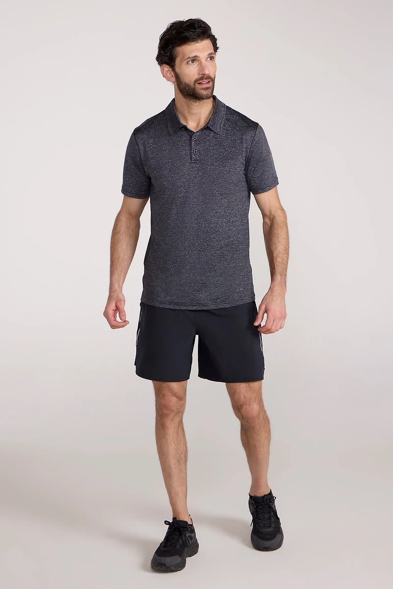 Mens Agra Stripe Polo