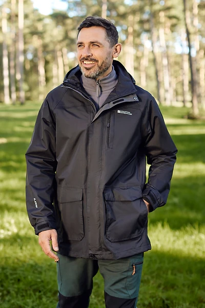 Glacier II Extreme Mens Waterproof Long Jacket