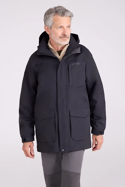 Glacier II Extreme Mens Waterproof Long Jacket
