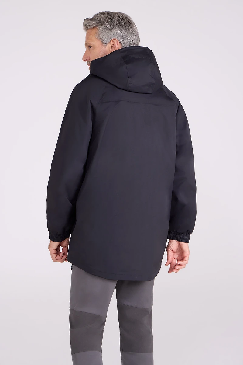 Glacier II Extreme Mens Waterproof Long Jacket