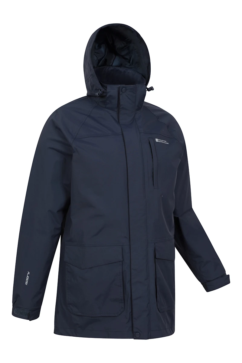 Glacier II Extreme Mens Waterproof Long Jacket