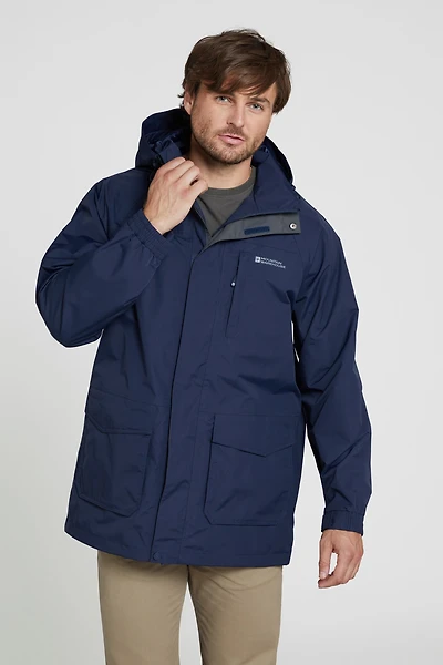 Glacier II Extreme Mens Waterproof Long Jacket