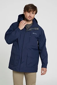 Glacier II Extreme Mens Waterproof Long Jacket