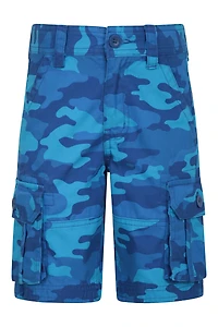 Camo Cargo Kids Shorts