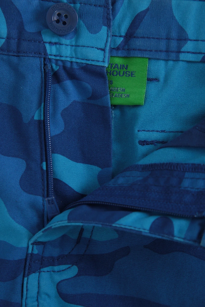 Camo Cargo Kids Shorts