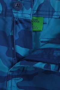 Camo Cargo Kids Shorts