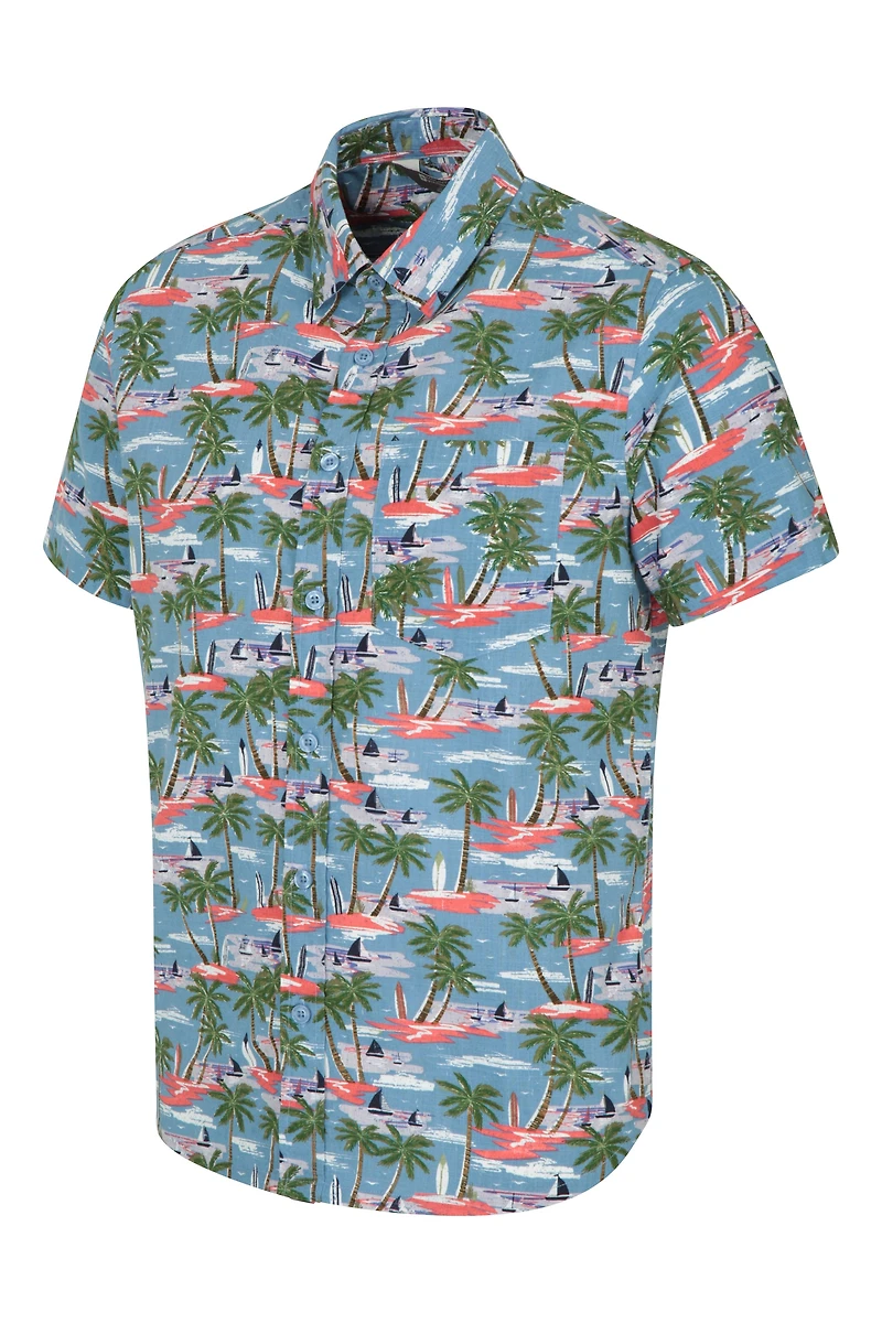 Hawaiian Short Sleeve Mens Shirt