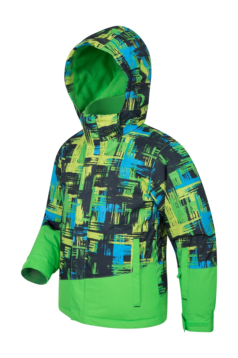 Downhill Kids Printed Ski Jacket