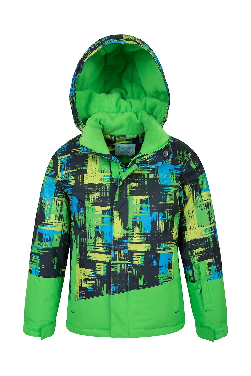 Downhill Kids Printed Ski Jacket