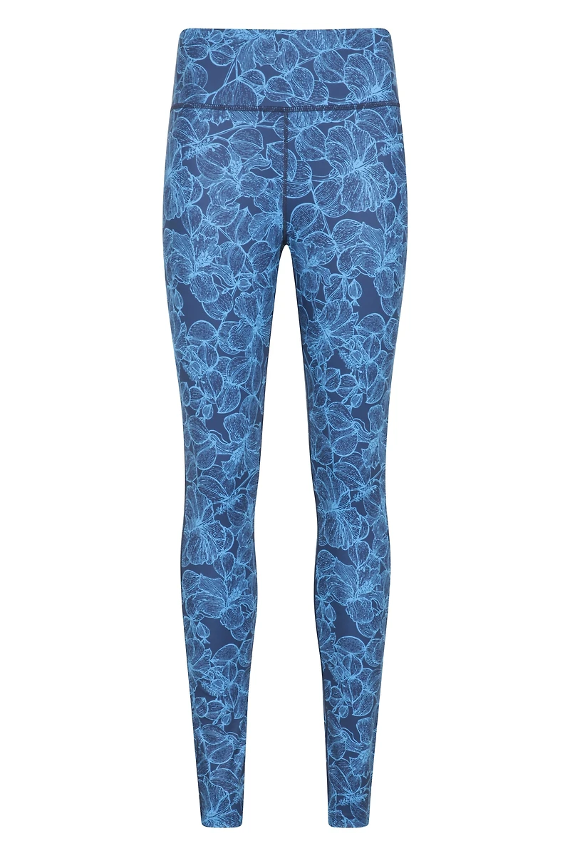 Patterned Womens High Rise Leggings