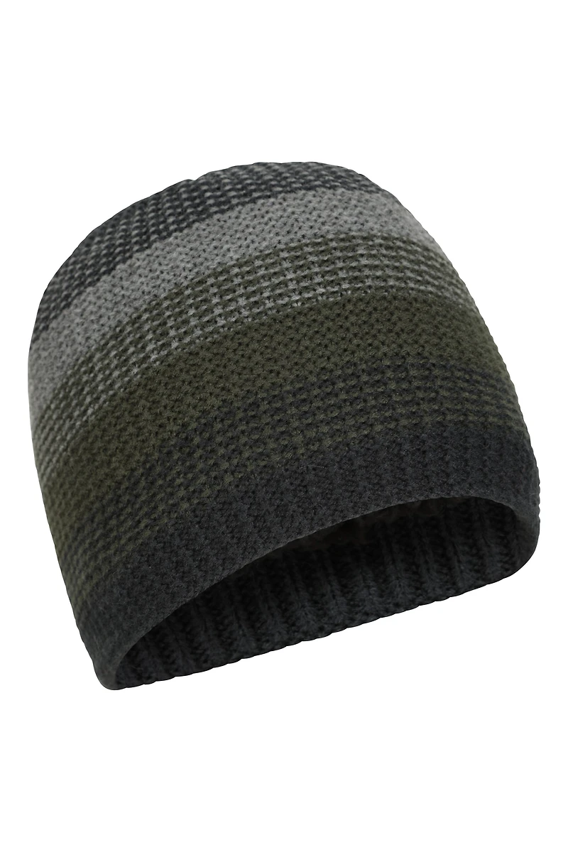 Mirka Mens Sherpa Lined Thermal Beanie