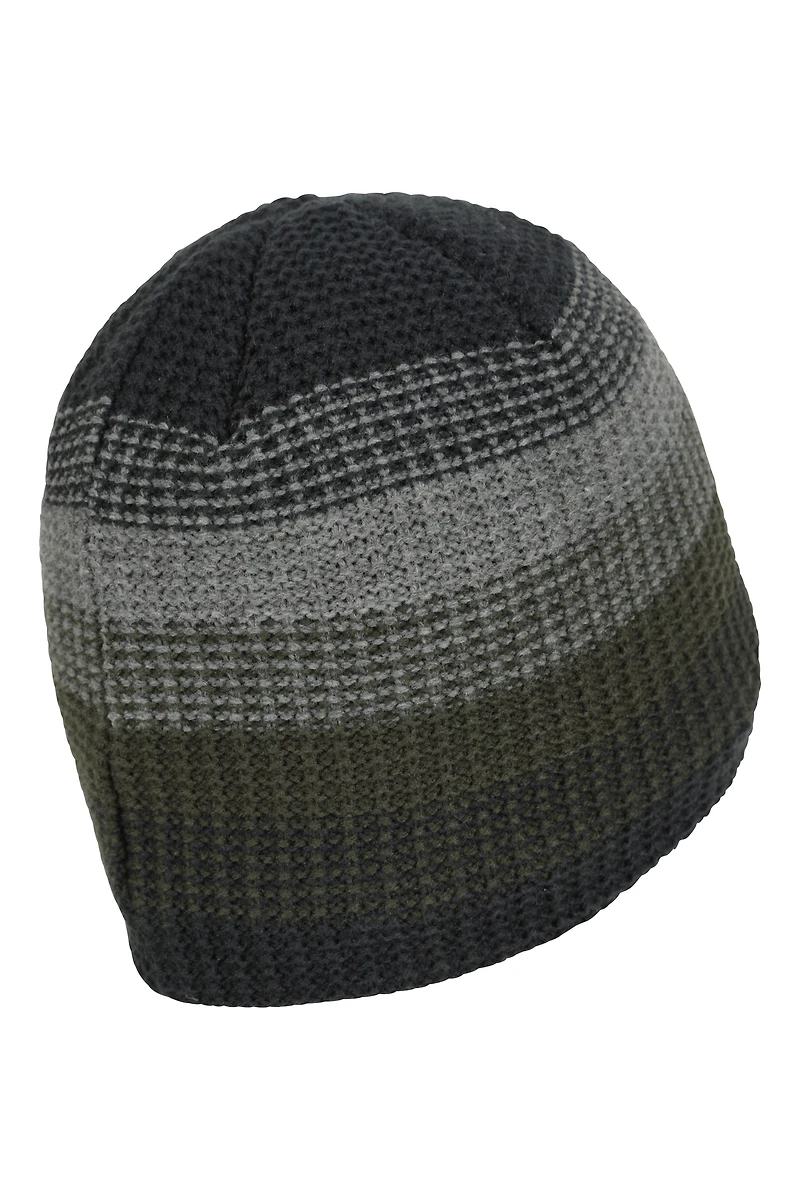 Mirka Mens Sherpa Lined Thermal Beanie