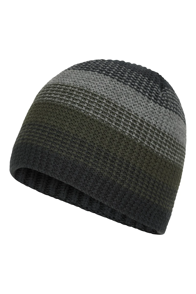 Mirka Mens Sherpa Lined Thermal Beanie