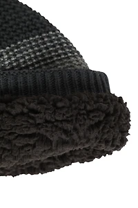 Mirka Mens Sherpa Lined Thermal Beanie