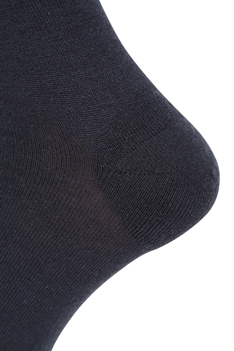 Mens Patterned Merino Mid-Calf Socks 2-Pack