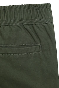 Pull Up Kids Jersey Lined Cargo Pants
