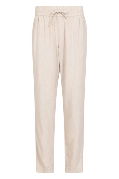 Breeze Linen-Blend Womens Pants
