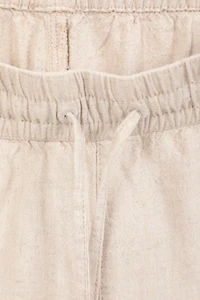 Breeze Linen-Blend Womens Pants