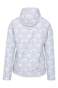 Exodus Womens Printed Water Resistant Softshell Jacket