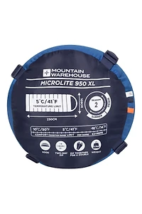 Microlite 950 5°C Square Sleeping Bag - XL