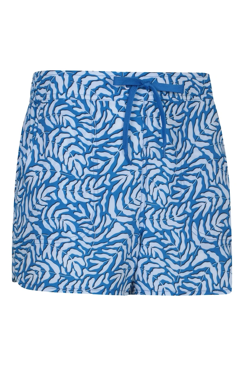 Patterned Womens Stretch Boardshorts - Short