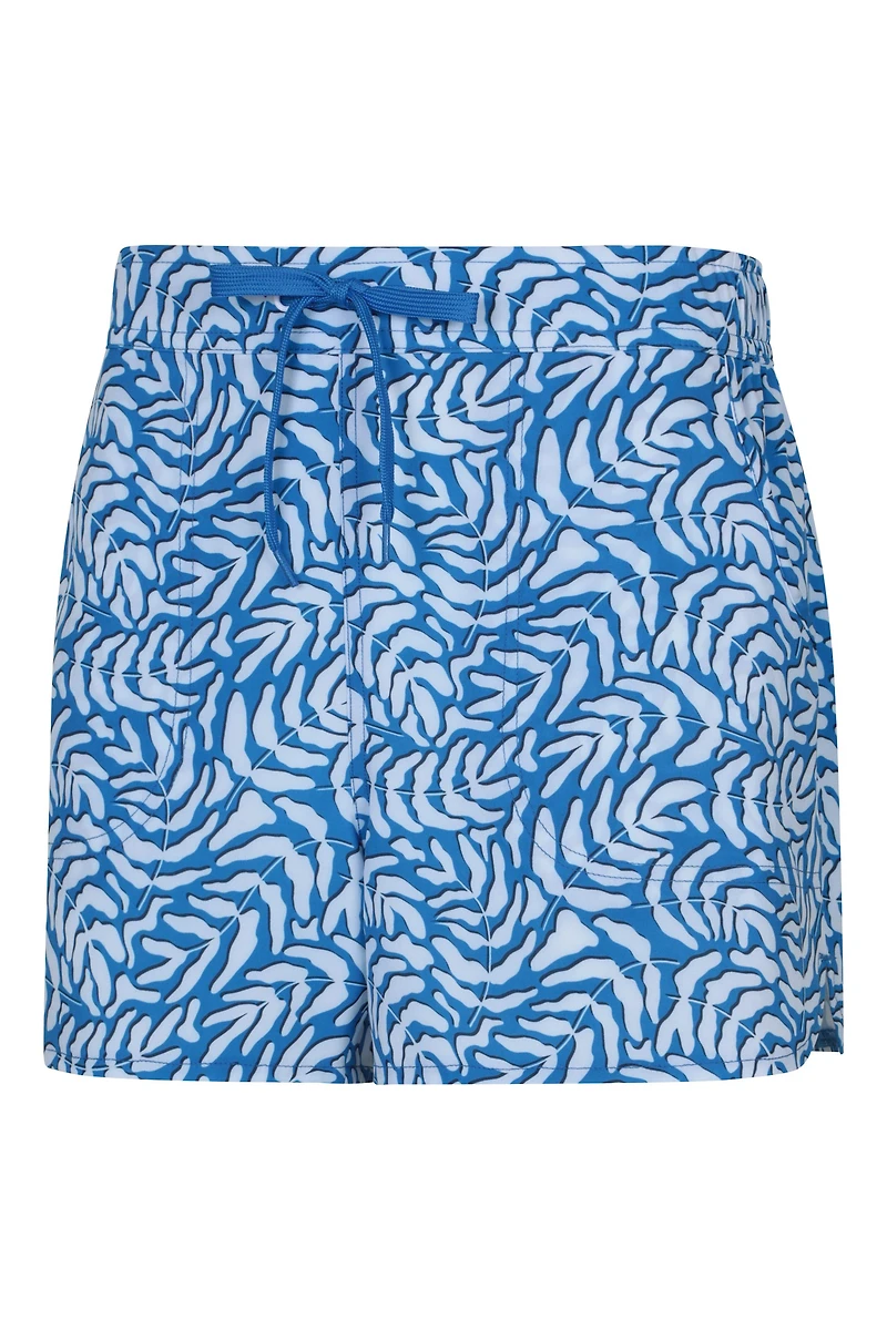 Patterned Womens Stretch Boardshorts - Short