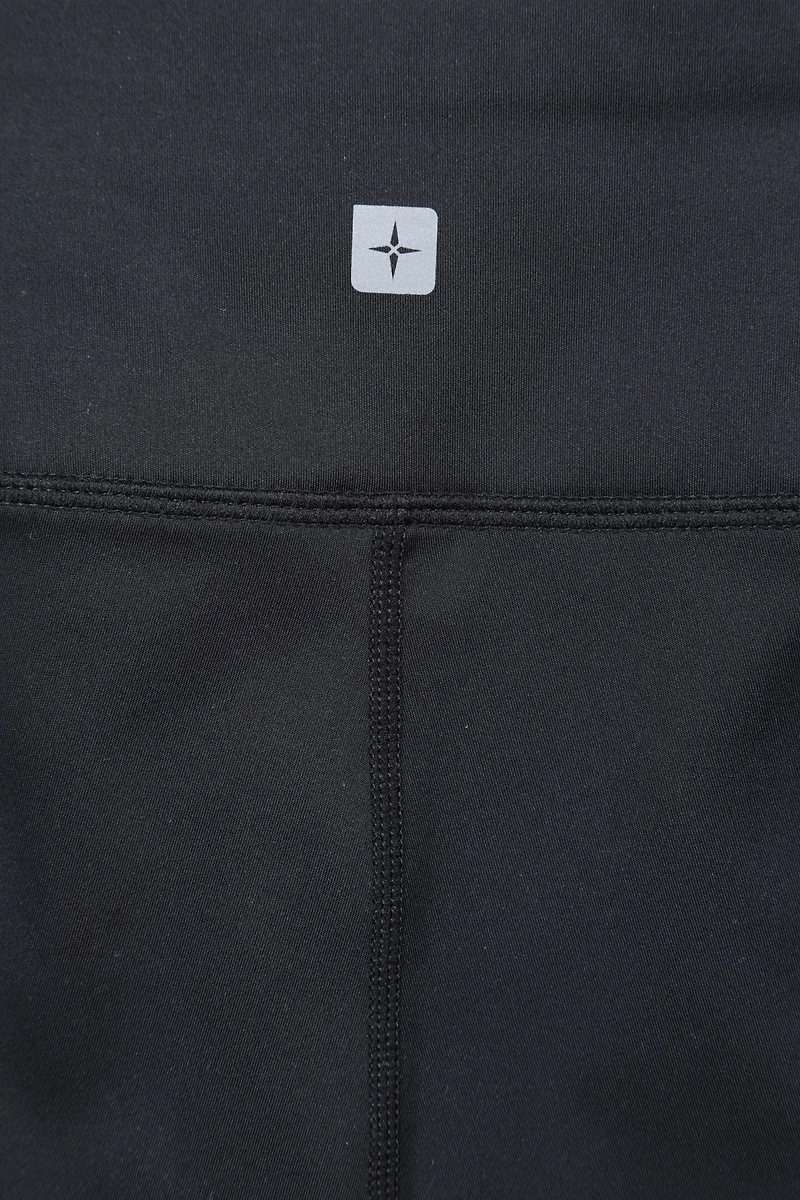 Blackout High-Waisted Womens Capri Leggings