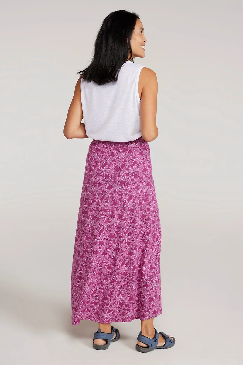 Shore Womens Long Jersey Skirt