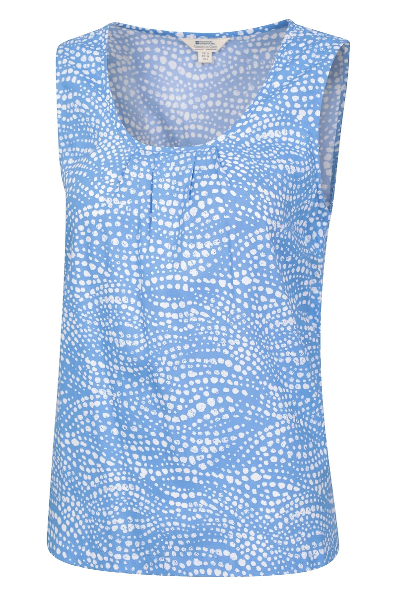 Orchid Printed Womens Tank Top