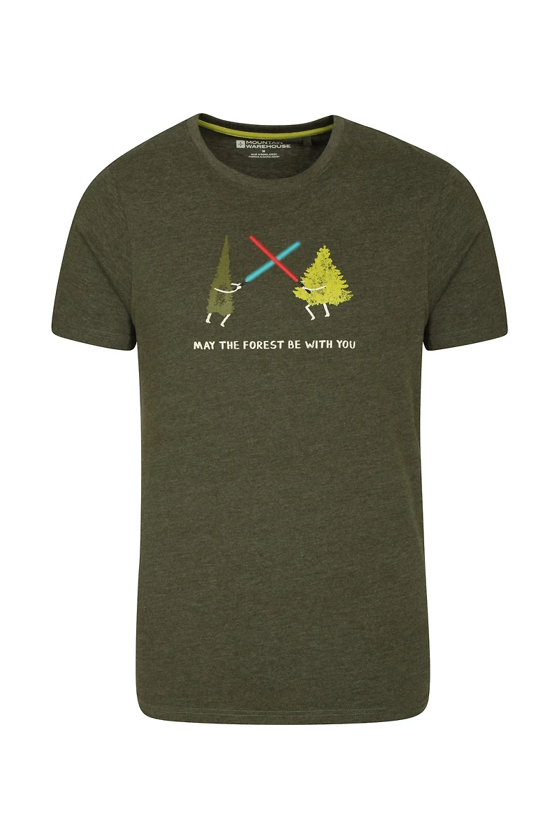May The Forest Be With You Mens T-Shirt