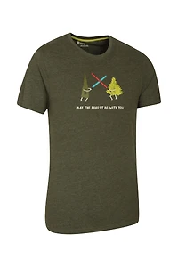 May The Forest Be With You Mens T-Shirt