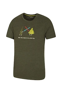 May The Forest Be With You Mens T-Shirt