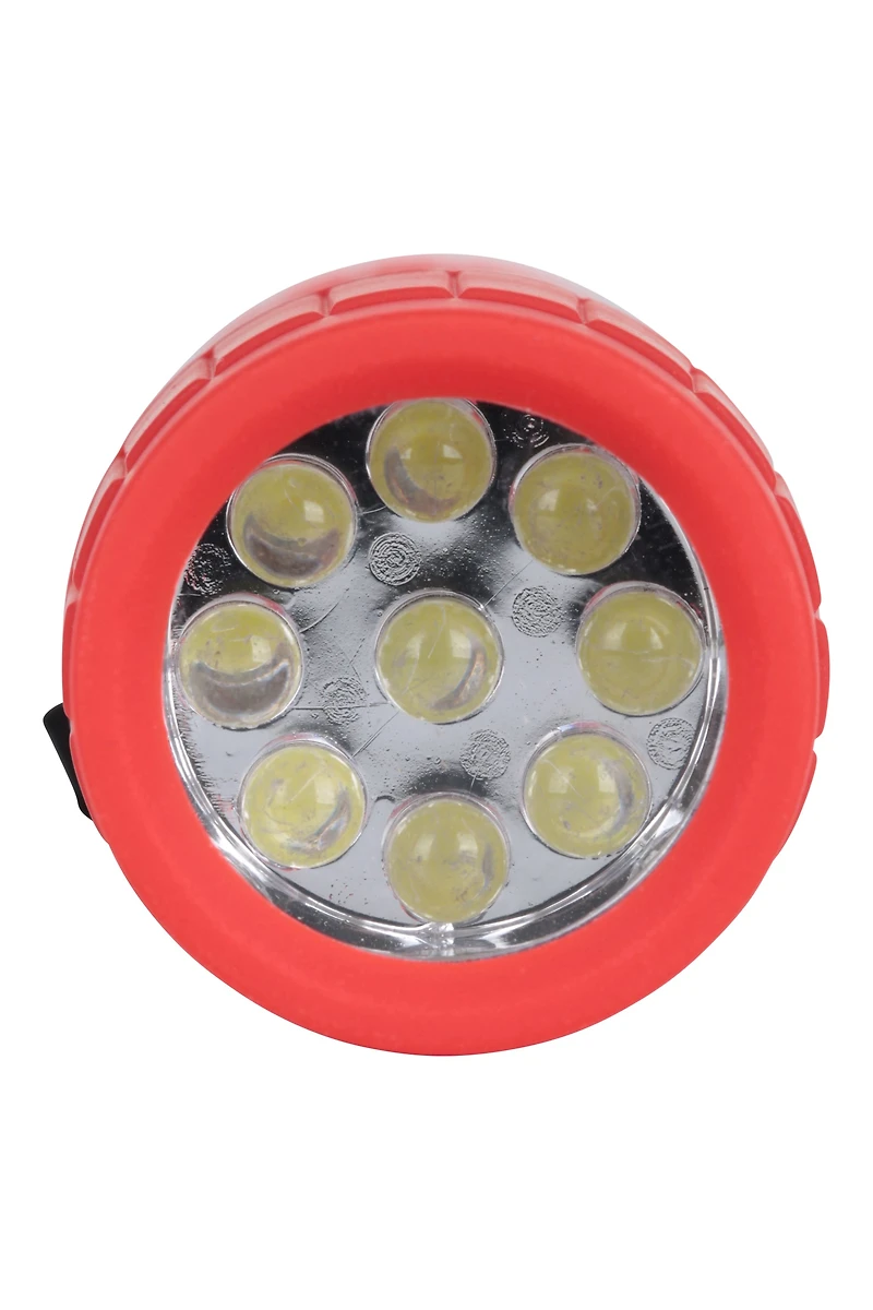 9 LED Mini Rubber Flashlight