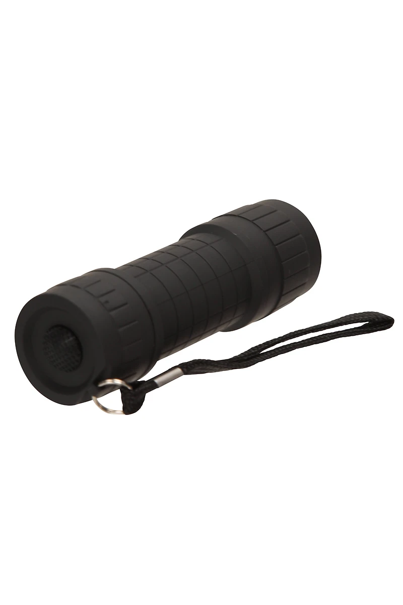 9 LED Mini Rubber Flashlight