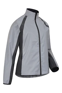 Shine 360° Reflective Womens Waterproof Jacket