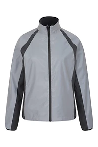 Shine 360° Reflective Womens Waterproof Jacket